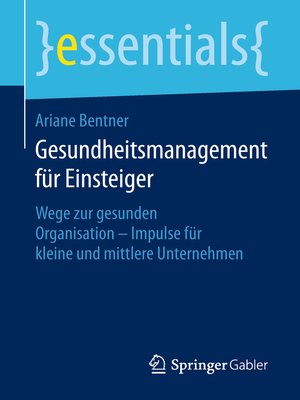 cover image of Gesundheitsmanagement für Einsteiger